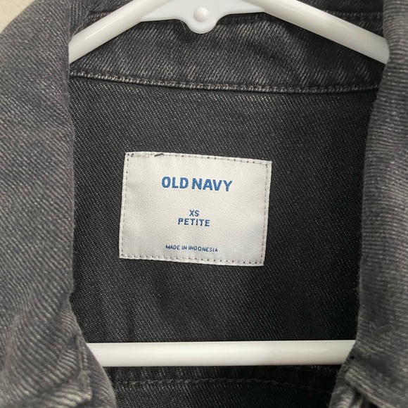 3/$15 Old navy denim jacket size xs petite new with tags - Picture 4 of 5
